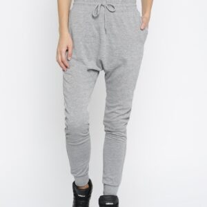 ALCOTT Los Angeles Grey Melange Panelled Track Pants