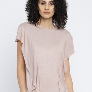 ALCOTT Women Pink Solid Top