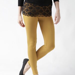 Boohoo Mustard Yellow Leggings