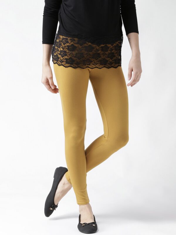 Boohoo Mustard Yellow Leggings