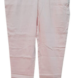 Peach Solid Regular Fit Chinos