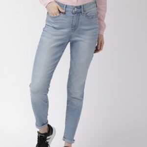 Denizen From Levis Women Blue Skinny Fit High-Rise Clean Look Stretchable Jeans