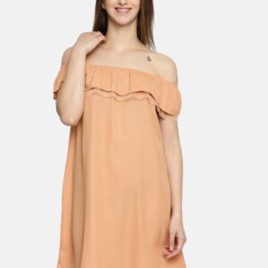 DressBerry Women Solid A-Line Dress