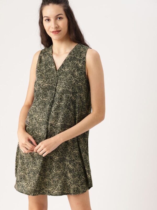 DressBerry Women Printed A-Line Dress