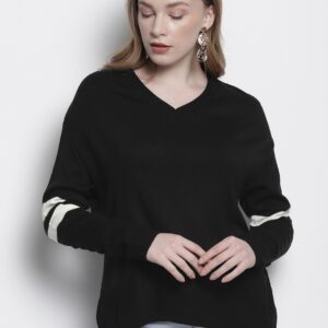 DOROTHY PERKINS Women Black Solid Sweater