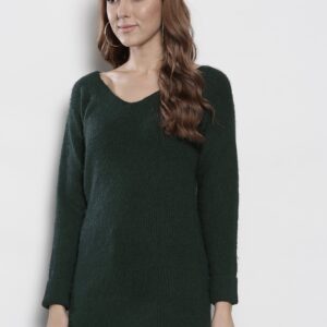 DOROTHY PERKINS Women Green Solid Pullover