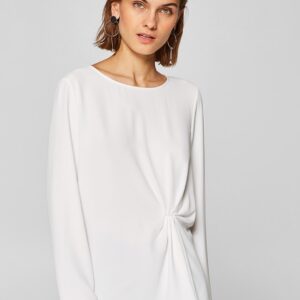 ESPRIT Women White Solid Top