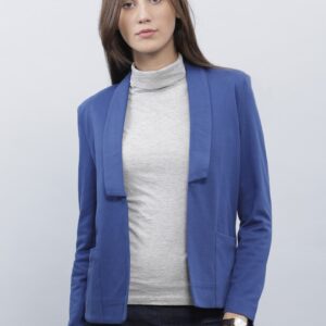 ether Blue Casual Blazer