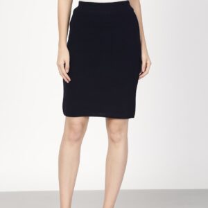 ether Navy Pencil Skirt