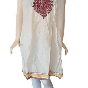 Cream Printed Tunic