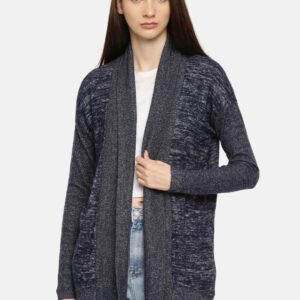 GAP Womens Softspun Open-Front Shawl Collar Cardigan Sweater