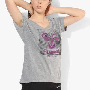 Yuren Milange Round Neck T-Shirt