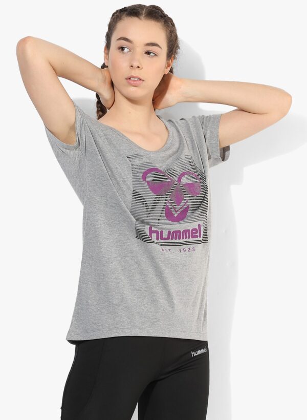 Yuren Milange Round Neck T-Shirt