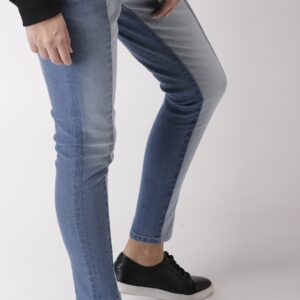 Harvard Women Blue Skinny Fit Mid-Rise Clean Look Stretchable Jeans