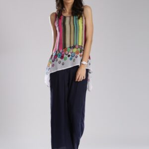 IMARA Fusion Multicolored Printed Polyester Top