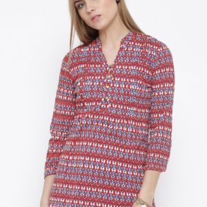 IZABEL LONDON by Pantaloons Women Multicoloured Printed Tunic