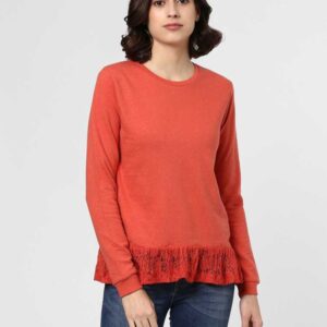 Provogue  Full Sleeve Solid Women Sweatshirt