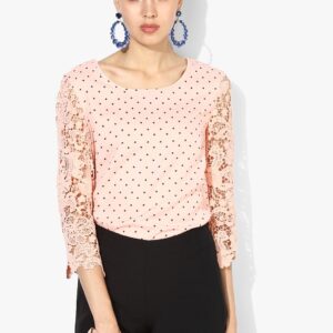 Champagne Printed Blouse