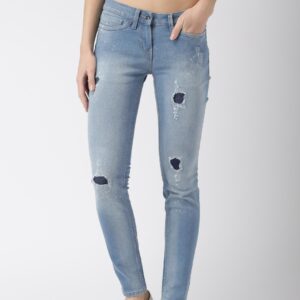 Mast  Harbour Women Blue Skinny Fit Jeans