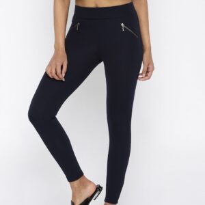 ONLY Navy Solid Treggings