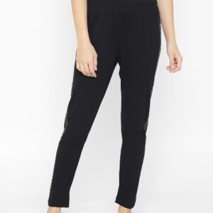 OVS Women Black Solid Leggings