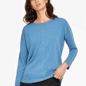 OVS Women Blue Solid Pullover