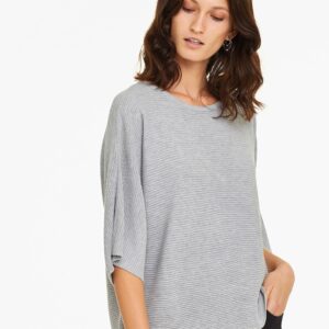 OVS Women Grey Ribbed Pullover