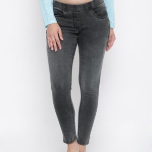 Park Avenue Woman Jeggings Fit Mid-Rise Stretchable Jeans