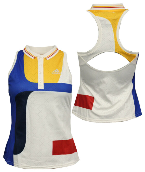 Adidas x Pharrell Williams NY Colour Block Womens Tank Tennis