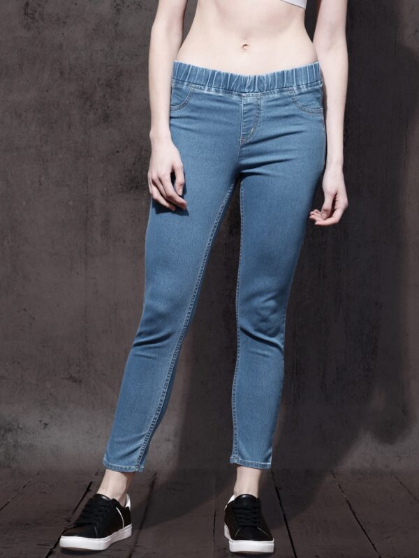 Roadster Women Blue Stretchable  Jeggings