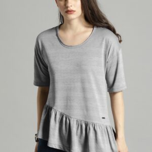 Roadster Women Solid A-Line Top