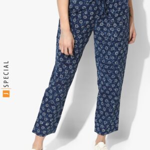 Printed Original Indigo Coloured Pant