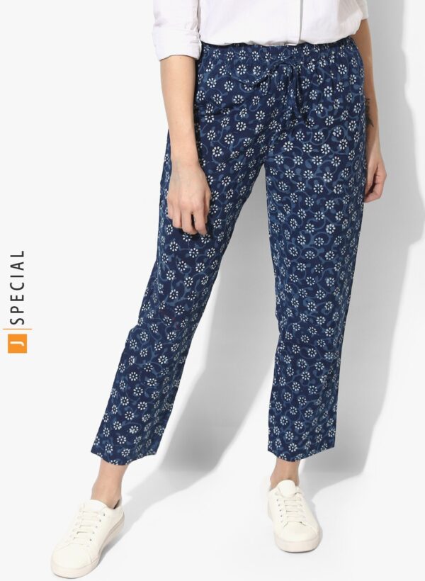 Printed Original Indigo Coloured Pant