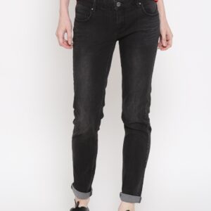 Silvian Heach Women Black Skinny Stretchable Jeans