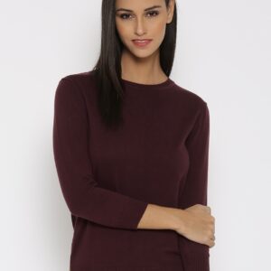 United Colors of Benetton Burgundy Sweater