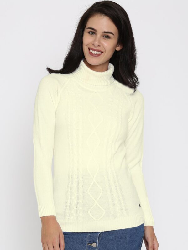 U.S. Polo Assn. Women White  Sweater