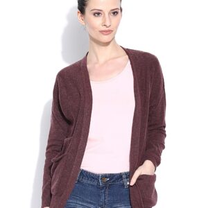 Wills Lifestyle Burgundy Cardigan