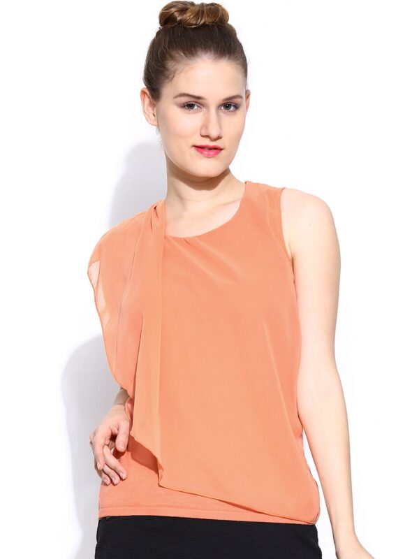 Wills Lifestyle Women Orange Top