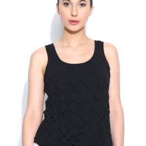 Wills Lifestyle Women Black Top