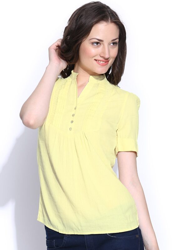 Wills Lifestyle Yellow Top