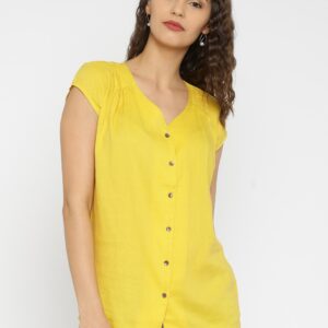 Wills Lifestyle Mustard Top