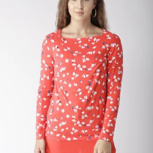 Marks & Spencer Women Printed Longline Top