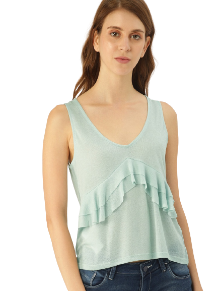 MANGO Women Solid Top