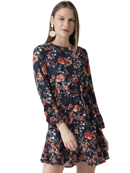 Marks & Spencer Women Printed A-Line Dress