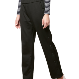 Ether Women Black Regular Fit Solid Joggers