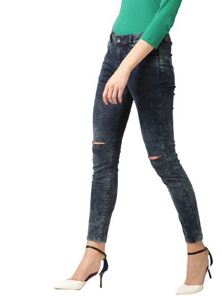 United Colors of Benetton Women Washed Jeggings