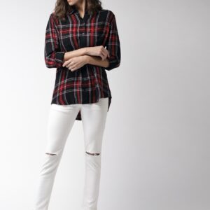 Levis Women Fit Checked Casual Shirt