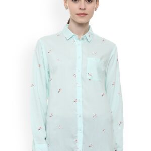 Allen Solly Woman Fit Printed Casual Shirt