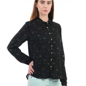 Pepe Jeans  Women Regular Fit Printed Casual Shirt