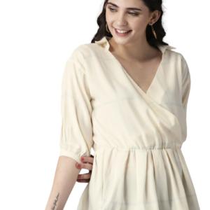 HERE&NOW Women Wrap Top